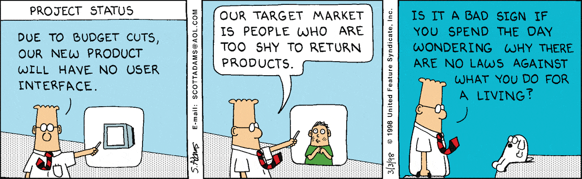 Dilbert Cartoon